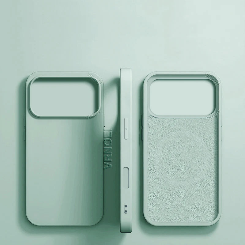 Luxury for Iphone 17 Pro Max Magnetic Phone Case for Iphone 15 14 13 12 11 16 Pro Max AIR Cases Magnetic Wireless Charging Cover
