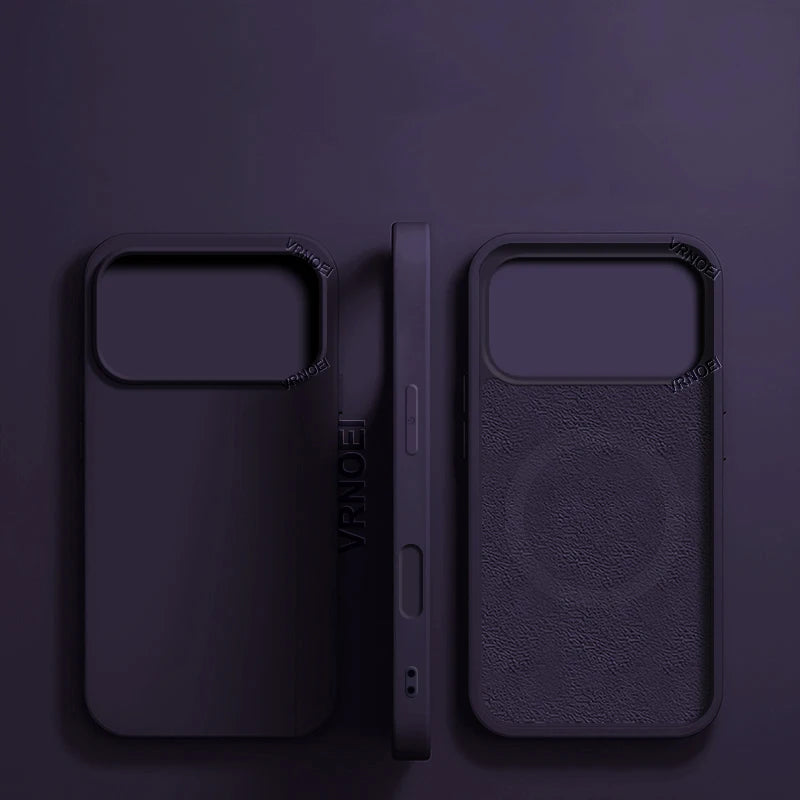 Luxury for Iphone 17 Pro Max Magnetic Phone Case for Iphone 15 14 13 12 11 16 Pro Max AIR Cases Magnetic Wireless Charging Cover