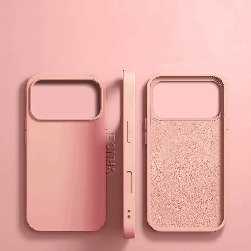 Luxury for Iphone 17 Pro Max Magnetic Phone Case for Iphone 15 14 13 12 11 16 Pro Max AIR Cases Magnetic Wireless Charging Cover